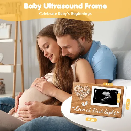 Vista 2 de Regalos de embarazo para madres primerizas – Juego de regalo para padres recién nacidos, anuncio de embarazo, cesta de baby shower, tazas para mamá