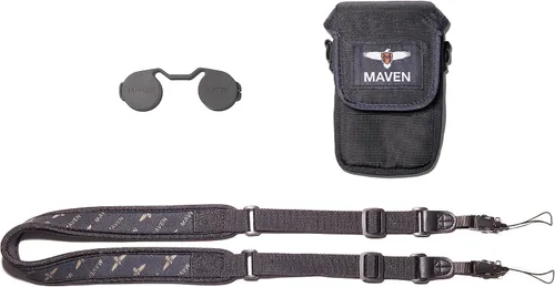 Vista 6 de Maven B.7 0.984 in ED Binocular (8X25, Negro/Gris)