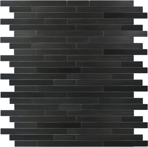 Vista 8 de Protector contra salpicaduras de acero inoxidable hexagonal despegar y pegar, azulejos de pared autoadhesivos de aluminio despegar y pegar