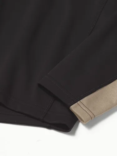 Vista 3 de NCAA OTS - Sudadera de forro polar con cremallera de 1/4 para hombre