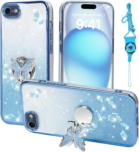 Vista 25 de para Apple iPhone 6 (12 cm) Funda para teléfono, para iPhone 6S Funda para teléfono móvil para mujeres y niñas, Funda protectora de TPU con diseño