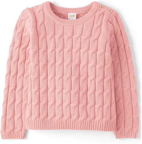 Vista 5 de Gymboree Suéter sin botones de manga larga con cuello redondo para bebés y niños pequeños Negro