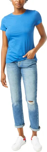 Vista 2 de Nautica Camiseta de cuello redondo de corte clásico para mujer