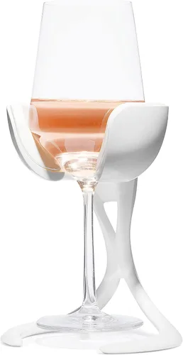 Vista 12 de VoChill Enfriador de copas de vino con tallo Fabricado en Estados Unidos Herramienta de vino radicalmente genial – mantiene el vino