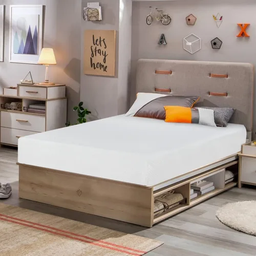 Vista 30 de Colchón de tamaño individual de 5 pulgadas de espuma viscoelástica de gel, colchón de firmeza media para dormir fresco y para alivio de la presión