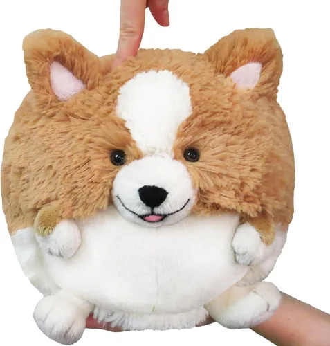 Vista 2 de Peluche Squishable Corgi, mini 7 pulgadas
