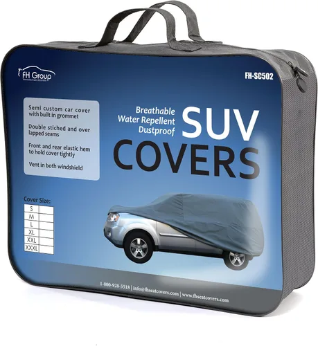 Vista 5 de FH Group Cubierta SUV resistente al agua no tejida de ajuste universal XXXL