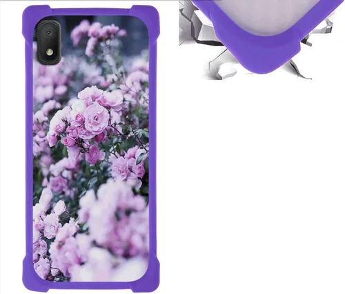 Vista 87 de jioeuinly Funda compatible con ZTE Blade X1 5G Phone Case PC Backplane + cubierta de silicona suave marco XSH