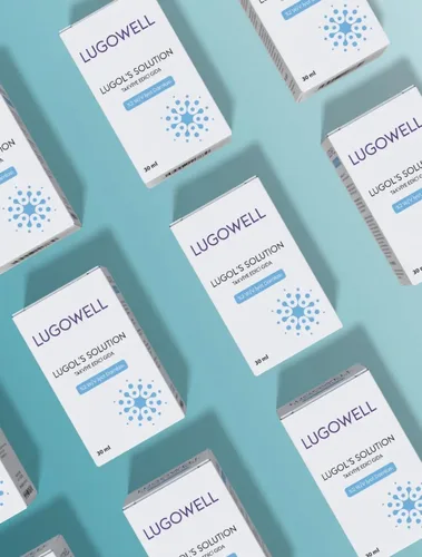 Vista 6 de LugoWell Lugol's Solution Gotas de yodo y potasio al 2% 1.0 fl oz/1 fl oz Tapa enrollable