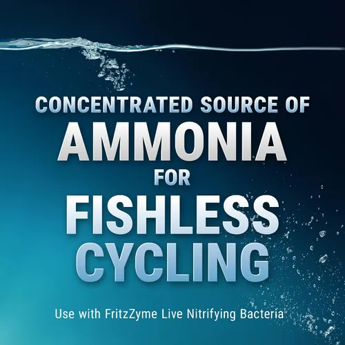 Vista 2 de Fritz Pro Aquatics Cloruro de Amonio - Fuente de amoníaco para ciclismo sin peces (17.64 oz)