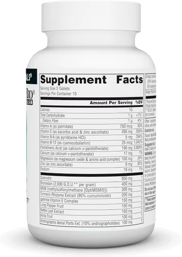 Vista 2 de Source Naturals Aller-Response, Apoyo Inmunológico Estacional* - 30 Tabletas