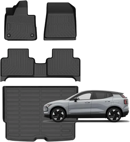 Vista 31 de Alfombrillas para Jeep Compass 2007-2016/2007-2016 Jeep Patriot/Dodge Caliber 2007-2012 para todo tipo de clima con forro de carga para automóvil