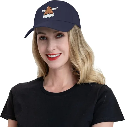 Vista 7 de Cute Angel Poo Baseball Cap for Men Women Classic Solid Color Adjustable Dad Hat