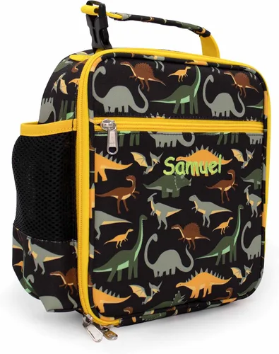 Vista 11 de DIBSIES - Mochila personalizada de la colección Adventure (dinosaurio camuflado)
