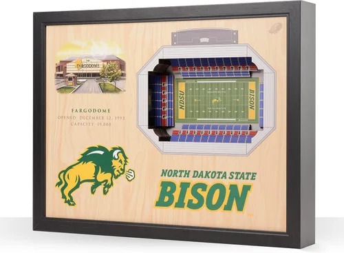 Vista 66 de YouTheFan NCAA Arte de Pared StadiumView de 25 Capas