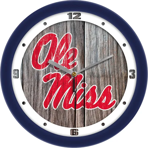 Vista 34 de SunTime Alabama Crimson Tide - Reloj de pared desgastado