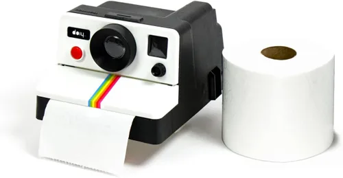 Vista 5 de doiy Chinka Polaroll - Portarrollos de papel higiénico para cámara retro estilo 80S