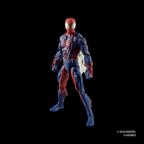 Vista 8 de Marvel Legends Series Spider-Man Unlimited, Figura de acción coleccionable de cómics retro a escala de 6 pulgadas