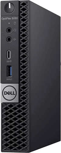 Vista 2 de Dell Computadora de escritorio Micro OptiPlex 5060 Hexa Core Intel i5 (3.2) RAM DDR4 de 16 GB Estado sólido SSD de 1 TB Windows 11