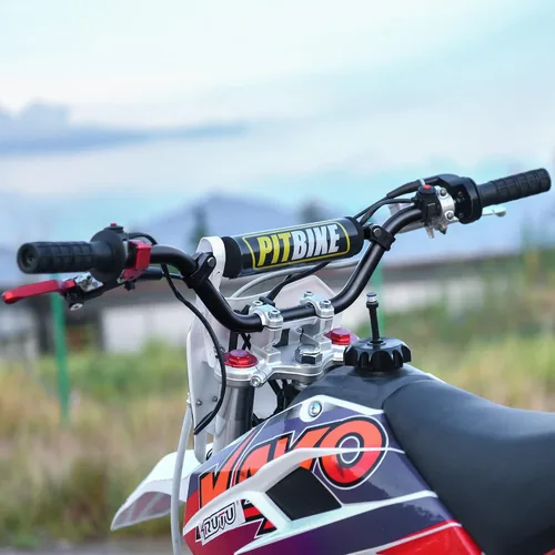 Vista 5 de RUTU Manillares universales de 7/8" 22mm para dirt bike con almohadilla protectora de pecho para CRF YZF KXF KLX RMZ DRZ Pit Bike Motocross ATV Quad