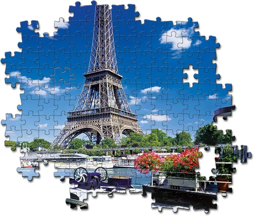 Vista 3 de Clementoni Paseo Romántico por la Torre Eiffel en París - 500 Pc