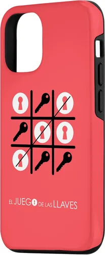Vista 2 de Funda para iPhone 14 El Juego de las Llaves - Rojo
