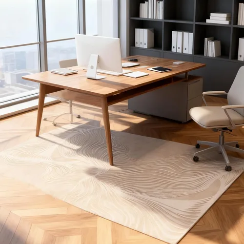 Vista 7 de Alfombra Eléctrica Calefactora de 35 x 55 pulgadas, Alfombra de Calefacción de Felpa Suave, Tapete Calefactor para Piso con Temporizador