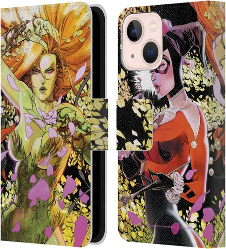 Vista 7 de Head Case Designs Officially Licensed Batman DC Comics Batman #609 Hush Gotham City Sirens Leather Wallet Case Compatible with Apple iPhone 7/8 / SE