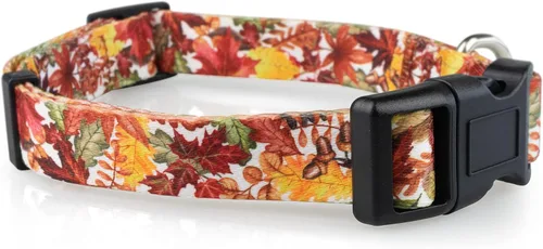 Vista 14 de Collar de perro Limeloot Bees, Collar de perro ajustable para perros machos y hembras, pequeño