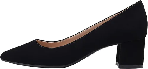 Vista 2 de DREAM PAIRS Zapatos de tacón grueso de bloque bajo para mujer