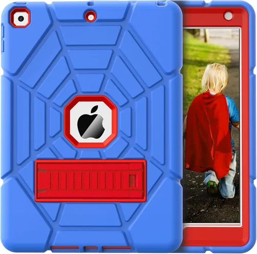 Vista 9 de Grifobes - Funda para iPad de 9.ª generación, para iPad de 8.ª/7.ª generación 2021/2020/2019, funda protectora resistente de 10.2" con soporte