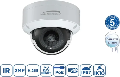 Vista 3 de Speco O2VD2 - Cámara de red Full HD de 2 megapíxeles