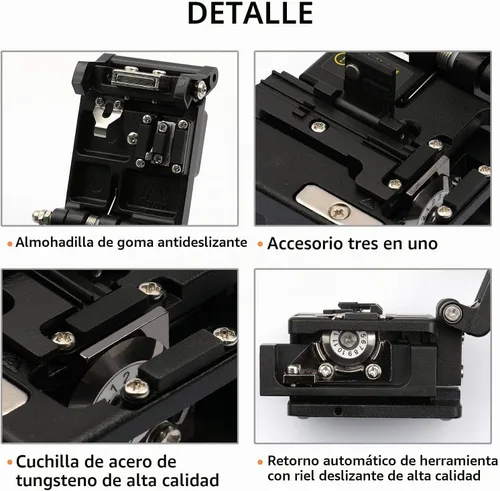 Vista 3 de Cuchilla de fibra óptica Ftth Herramientas de fibra óptica de corte de cable de alta precisión 6C Herramientas de fibra óptica Cuchilla