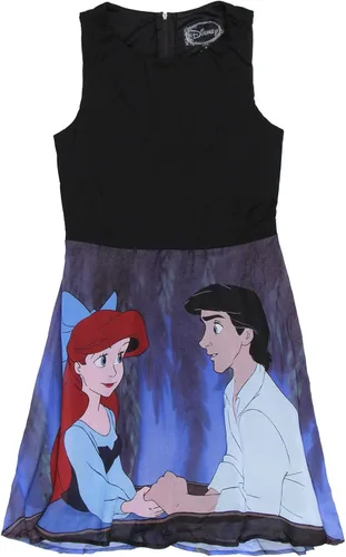 Vista 2 de Disney The Little Mermaid - Vestido de patinadora para mujer Ariel y Eric Kiss The Girl