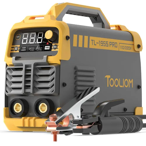 Vista 10 de TOOLIOM 135A Soldador de varilla mini 110V soldador MMA ARC máquina soldadora inversora CC con pantalla digital máquina de soldar portátil
