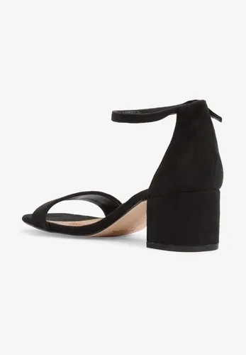 Vista 3 de Comfortview - Sandalias anchas para mujer Negro