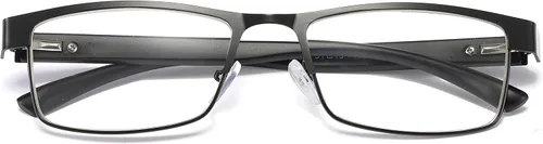 Vista 5 de B&Q 4 Pack Reading Glasses Men – Blue Light Blocking Readers for Men
