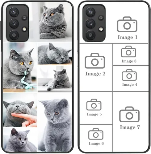 Vista 7 de Funda personalizada para Samsung Galaxy A17 A16 A15 A14 A54 A53 A13 A02S A03S A10E A10 A12 A51 A52 A32 A42 A71 A72 A73 (1)