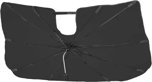 Vista 8 de JOYTUTUS Parasol para parabrisas compatible con Toyota RAV4 2019-2024, cubierta de protección solar interior automotriz, revestimiento de bloqueo UV