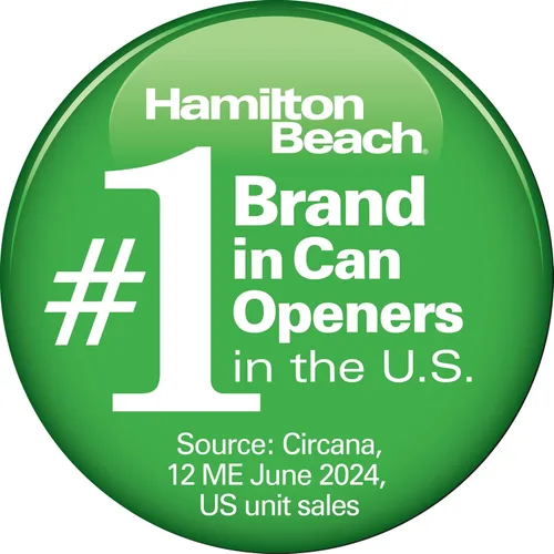 Vista 9 de Hamilton Beach OpenStation Electric Automatic Can Opener for Kitchen with Multi Tool and Bottle and Jar Opening Tools,Auto Shutoff,Cord Storage,Sure
