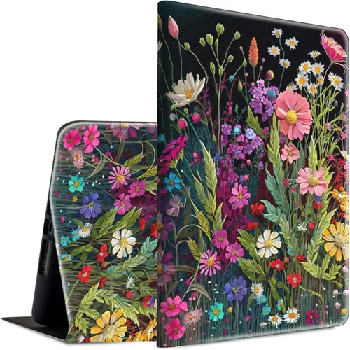 Vista 17 de Funda para Samsung Galaxy Tab S6 Lite de 10.4 pulgadas, versión 2022/2020, ligera, funda inteligente de piel sintética con soporte ajustable