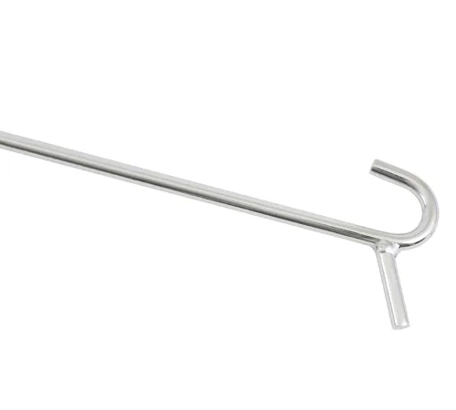 Vista 7 de Mytee Products Extractor de pasador de quinta rueda cromado resistente con gancho de 34 pulgadas