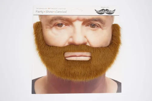 Vista 4 de Barba de hombre adhesiva