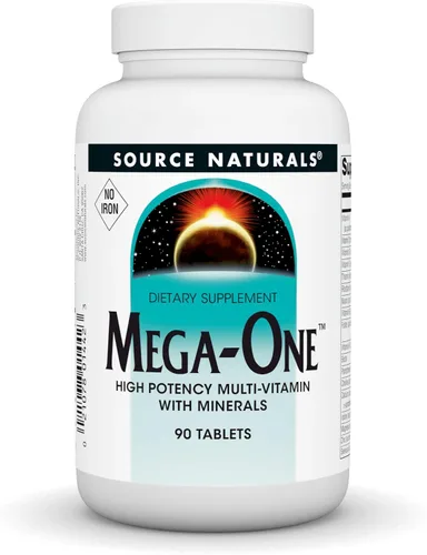 Vista 5 de SOURCE NATURALS Mega-One - Tableta múltiple sin hierro, 60