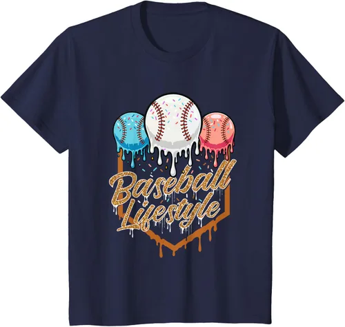 Vista 39 de Baseball Lifestyle - Camiseta de béisbol amante del béisbol