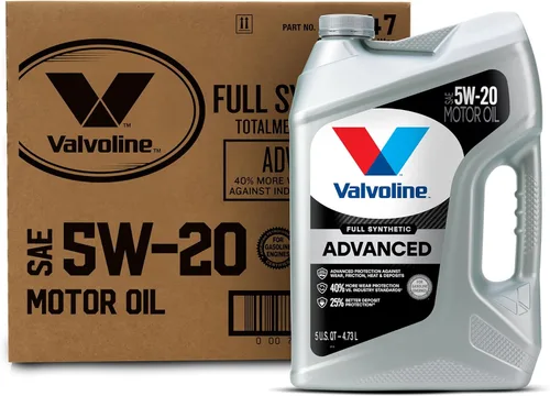 Vista 230 de Valvoline SynPower Full aceite sintético para motor, 1 Cuarto de galón, Ambar