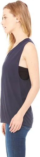 Vista 2 de Bella B8803 - Camiseta sin mangas de lona para mujer