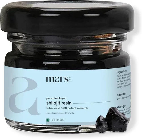 Vista 8 de Mars Himalayan Organic Shilajit Resina Resina natural procedente del Himalaya Apoya la vitalidad, la energía y el bienestar general 0.53 oz