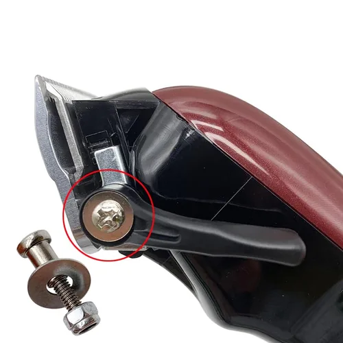 Vista 4 de Paquete de 2 cortapelos de palanca de ajuste, perno de tornillo de arandela, tuercas de repuesto ajustables, accesorios de montaje para WAHL Magic