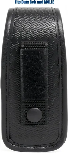 Vista 3 de OC/Mace - Soporte de aerosol para cinturón de servicio, chaleco MOLLE MK3/MK4, funda de nailon moldeado para botes de gel de pimienta, bolsa de auto